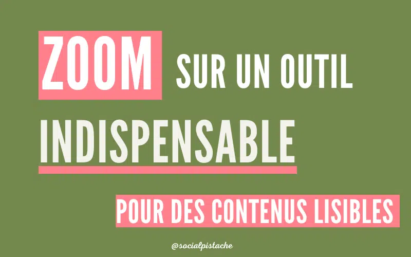 L'outil pour faire du contenu lisible